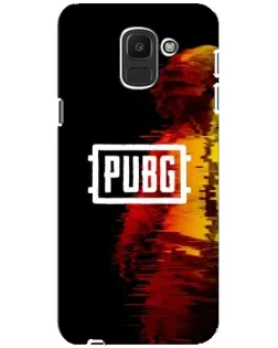 Чехол для Samsung Galaxy J6 2018 (J600F) с картинкой «Яркий логотип PUBG» Чехол для Samsung Galaxy J6 2018 (J600F) с картинкой «Яркий логотип PUBG»