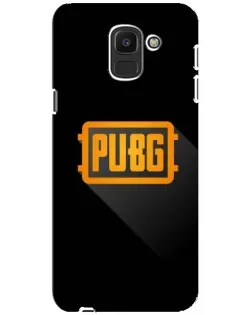 Чехол для Samsung Galaxy J6 2018 (J600F) с картинкой «PUBG — рамка лого» Чехол для Samsung Galaxy J6 2018 (J600F) с картинкой «PUBG — рамка лого»