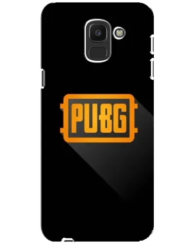 Чехол для Samsung Galaxy J6 2018 (J600F) с картинкой «PUBG — рамка лого»