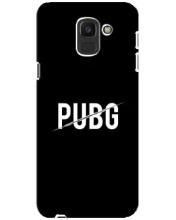 Чехол для Samsung Galaxy J6 2018 (J600F) с картинкой «PUBG — белый логотип» Чехол для Samsung Galaxy J6 2018 (J600F) с картинкой «PUBG — белый логотип»
