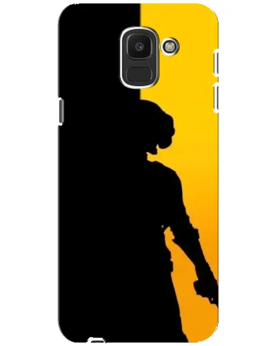 Чехол для Samsung Galaxy J6 2018 (J600F) с картинкой «Тень воина PUBG»