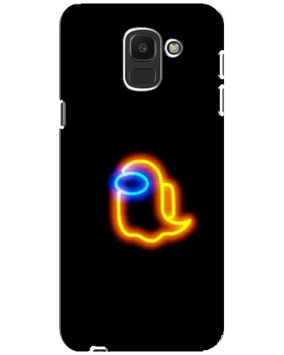 Чехол для Samsung Galaxy J6 2018 (J600F) с картинкой «Among Us неоновое сияние» Чехол для Samsung Galaxy J6 2018 (J600F) с картинкой «Among Us неоновое сияние»