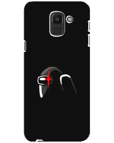 Чехол для Samsung Galaxy J6 2018 (J600F) с картинкой «Among Us шлем» Чехол для Samsung Galaxy J6 2018 (J600F) с картинкой «Among Us шлем»