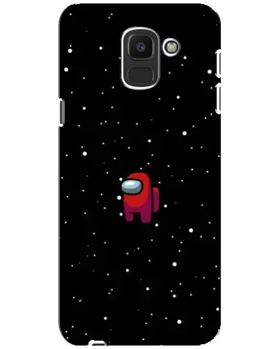 Чехол для Samsung Galaxy J6 2018 (J600F) с картинкой «Красный Among Us» Чехол для Samsung Galaxy J6 2018 (J600F) с картинкой «Красный Among Us»