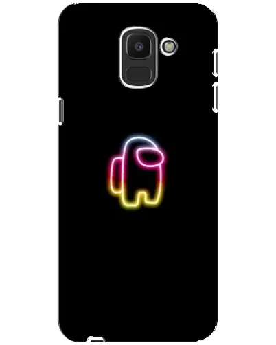 Чехол для Samsung Galaxy J6 2018 (J600F) с картинкой «Among Us градиент» Чехол для Samsung Galaxy J6 2018 (J600F) с картинкой «Among Us градиент»