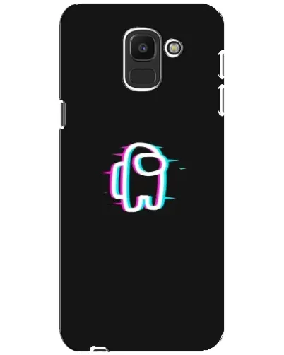 Чехол для Samsung Galaxy J6 2018 (J600F) с картинкой «Among Us неон» Чехол для Samsung Galaxy J6 2018 (J600F) с картинкой «Among Us неон»