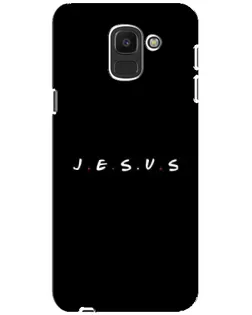 Чехол для Samsung Galaxy J6 2018 (J600F) с картинкой «Точки веры J.E.S.U.S.»