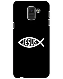 Чехол для Samsung Galaxy J6 2018 (J600F) с картинкой «Классический Jesus»
