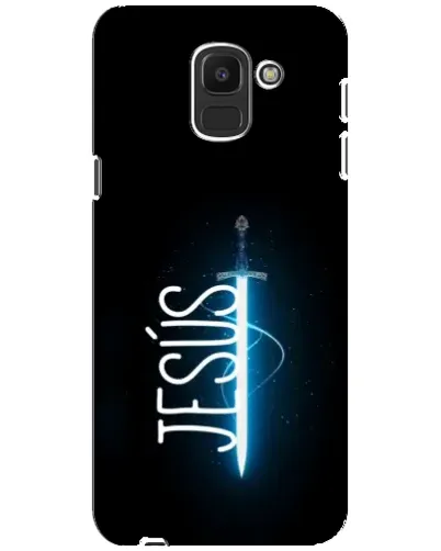 Чехол для Samsung Galaxy J6 2018 (J600F) с картинкой «Меч Духа Jesus» Чехол для Samsung Galaxy J6 2018 (J600F) с картинкой «Меч Духа Jesus»