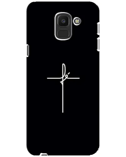 Чохол для Samsung Galaxy J6 2018 (J600F) з картинкою «Тонкий хрест» Чохол для Samsung Galaxy J6 2018 (J600F) з картинкою «Тонкий хрест»
