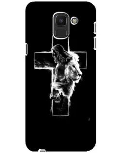 Чехол для Samsung Galaxy J6 2018 (J600F) с картинкой «Сияющий крест Jesus» Чехол для Samsung Galaxy J6 2018 (J600F) с картинкой «Сияющий крест Jesus»