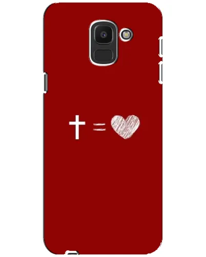 Чохол для Samsung Galaxy J6 2018 (J600F) з картинкою «Рівняння любові» Чохол для Samsung Galaxy J6 2018 (J600F) з картинкою «Рівняння любові»