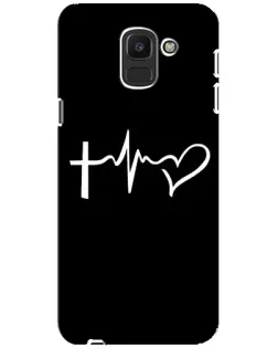 Чехол для Samsung Galaxy J6 2018 (J600F) с картинкой «Пульс веры» Чехол для Samsung Galaxy J6 2018 (J600F) с картинкой «Пульс веры»