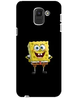 Чохол для Samsung Galaxy J6 2018 (J600F) з картинкою «Класичний Губка Боб» Чохол для Samsung Galaxy J6 2018 (J600F) з картинкою «Класичний Губка Боб»