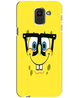 Чохол для Samsung Galaxy J6 2018 (J600F) з картинкою «Мінімалістичний Спанч Боб» Чохол для Samsung Galaxy J6 2018 (J600F) з картинкою «Мінімалістичний Спанч Боб»