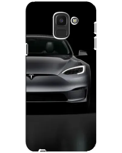 Чехол для Samsung Galaxy J6 2018 (J600F) с картинкой «Tesla Model S Look» Чехол для Samsung Galaxy J6 2018 (J600F) с картинкой «Tesla Model S Look»