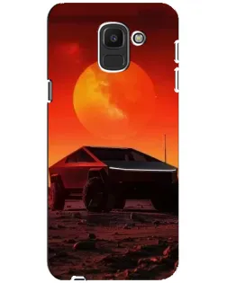 Чехол для Samsung Galaxy J6 2018 (J600F) с картинкой «Cybertruck на Марсе» Чехол для Samsung Galaxy J6 2018 (J600F) с картинкой «Cybertruck на Марсе»