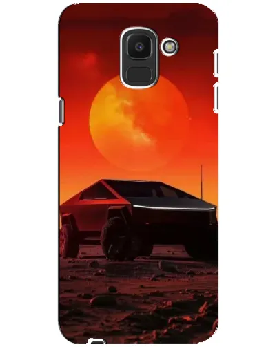 Чехол для Samsung Galaxy J6 2018 (J600F) с картинкой «Cybertruck на Марсе» Чехол для Samsung Galaxy J6 2018 (J600F) с картинкой «Cybertruck на Марсе»