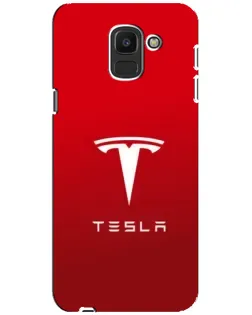 Чехол для Samsung Galaxy J6 2018 (J600F) с картинкой «Tesla Red Classic» Чехол для Samsung Galaxy J6 2018 (J600F) с картинкой «Tesla Red Classic»