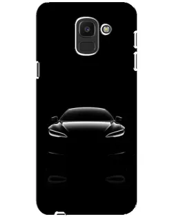 Чехол для Samsung Galaxy J6 2018 (J600F) с картинкой «Силуэт Tesla Night» Чехол для Samsung Galaxy J6 2018 (J600F) с картинкой «Силуэт Tesla Night»