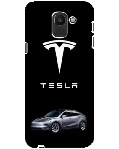 Чехол для Samsung Galaxy J6 2018 (J600F) с картинкой «Tesla Model Y» Чехол для Samsung Galaxy J6 2018 (J600F) с картинкой «Tesla Model Y»