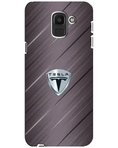 Чехол для Samsung Galaxy J6 2018 (J600F) с картинкой «Металлическая текстура Tesla» Чехол для Samsung Galaxy J6 2018 (J600F) с картинкой «Металлическая текстура Tesla»