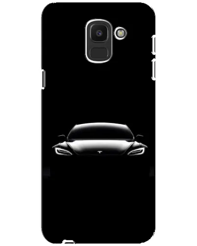 Чехол для Samsung Galaxy J6 2018 (J600F) с картинкой «Фары Tesla Night» Чехол для Samsung Galaxy J6 2018 (J600F) с картинкой «Фары Tesla Night»