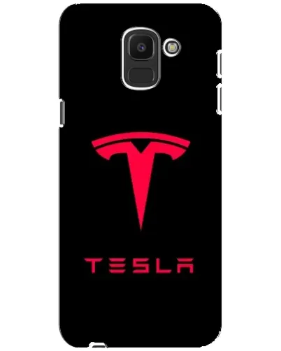 Чехол для Samsung Galaxy J6 2018 (J600F) с картинкой «Tesla Red Logo» Чехол для Samsung Galaxy J6 2018 (J600F) с картинкой «Tesla Red Logo»