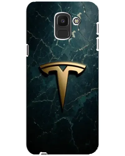 Чехол для Samsung Galaxy J6 2018 (J600F) с картинкой «Мраморная Tesla Gold» Чехол для Samsung Galaxy J6 2018 (J600F) с картинкой «Мраморная Tesla Gold»