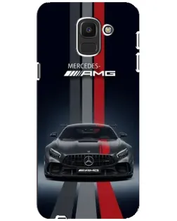 Чохол для Samsung Galaxy J6 2018 (J600F) з картинкою «Mercedes — білий карбон» Чохол для Samsung Galaxy J6 2018 (J600F) з картинкою «Mercedes — білий карбон»