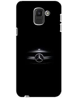 Чехол для Samsung Galaxy J6 2018 (J600F) с картинкой «Mercedes — абстрактные линии» Чехол для Samsung Galaxy J6 2018 (J600F) с картинкой «Mercedes — абстрактные линии»
