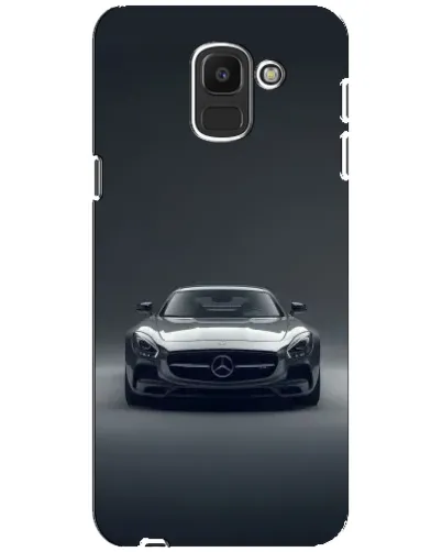 Чехол для Samsung Galaxy J6 2018 (J600F) с картинкой «Mercedes на черном» Чехол для Samsung Galaxy J6 2018 (J600F) с картинкой «Mercedes на черном»