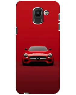 Чохол для Samsung Galaxy J6 2018 (J600F) з картинкою «Червоний Mercedes AMG» Чохол для Samsung Galaxy J6 2018 (J600F) з картинкою «Червоний Mercedes AMG»