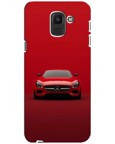 Чехол для Samsung Galaxy J6 2018 (J600F) с картинкой «Красный Mercedes AMG» Чехол для Samsung Galaxy J6 2018 (J600F) с картинкой «Красный Mercedes AMG»