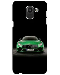 Чохол для Samsung Galaxy J6 2018 (J600F) з картинкою «Mercedes — неоновий лого» Чохол для Samsung Galaxy J6 2018 (J600F) з картинкою «Mercedes — неоновий лого»