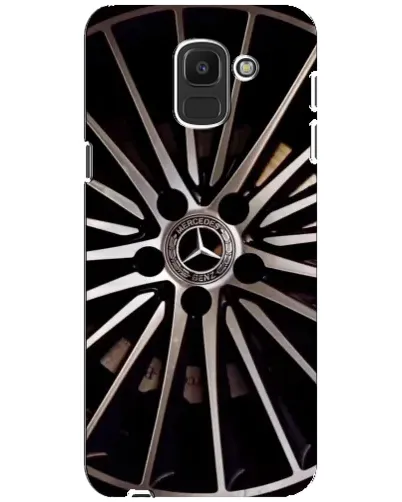 Чехол для Samsung Galaxy J6 2018 (J600F) с картинкой «Диск Mercedes» Чехол для Samsung Galaxy J6 2018 (J600F) с картинкой «Диск Mercedes»