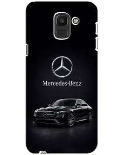 Чохол для Samsung Galaxy J6 2018 (J600F) з картинкою «Mercedes — решітка радіатора» Чохол для Samsung Galaxy J6 2018 (J600F) з картинкою «Mercedes — решітка радіатора»