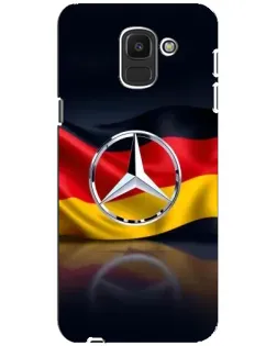 Чохол для Samsung Galaxy J6 2018 (J600F) з картинкою «Mercedes — прапор Німеччини» Чохол для Samsung Galaxy J6 2018 (J600F) з картинкою «Mercedes — прапор Німеччини»