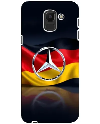 Чехол для Samsung Galaxy J6 2018 (J600F) с картинкой «Mercedes — флаг Германии» Чехол для Samsung Galaxy J6 2018 (J600F) с картинкой «Mercedes — флаг Германии»