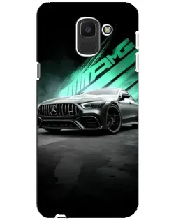 Чохол для Samsung Galaxy J6 2018 (J600F) з картинкою «Темний Mercedes AMG» Чохол для Samsung Galaxy J6 2018 (J600F) з картинкою «Темний Mercedes AMG»