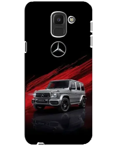 Чехол для Samsung Galaxy J6 2018 (J600F) с картинкой «Mercedes G-Class красный» Чехол для Samsung Galaxy J6 2018 (J600F) с картинкой «Mercedes G-Class красный»