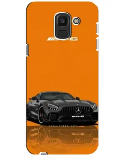 Чохол для Samsung Galaxy J6 2018 (J600F) з картинкою «Помаранчевий Mercedes AMG» Чохол для Samsung Galaxy J6 2018 (J600F) з картинкою «Помаранчевий Mercedes AMG»