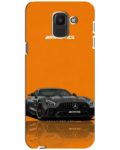 Чехол для Samsung Galaxy J6 2018 (J600F) с картинкой «Оранжевый Mercedes AMG» Чехол для Samsung Galaxy J6 2018 (J600F) с картинкой «Оранжевый Mercedes AMG»