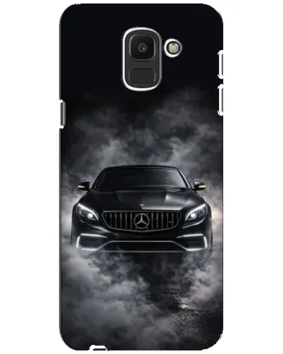 Чехол для Samsung Galaxy J6 2018 (J600F) с картинкой «Mercedes в дыму» Чехол для Samsung Galaxy J6 2018 (J600F) с картинкой «Mercedes в дыму»