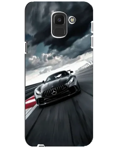 Чехол для Samsung Galaxy J6 2018 (J600F) с картинкой «Гоночный Mercedes AMG» Чехол для Samsung Galaxy J6 2018 (J600F) с картинкой «Гоночный Mercedes AMG»