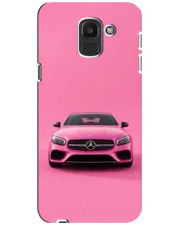 Чохол для Samsung Galaxy J6 2018 (J600F) з картинкою «Рожевий Mercedes AMG» Чохол для Samsung Galaxy J6 2018 (J600F) з картинкою «Рожевий Mercedes AMG»