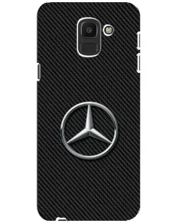 Чохол для Samsung Galaxy J6 2018 (J600F) з картинкою «Карбоновий Mercedes стиль» Чохол для Samsung Galaxy J6 2018 (J600F) з картинкою «Карбоновий Mercedes стиль»