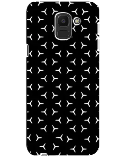 Чехол для Samsung Galaxy J6 2018 (J600F) с картинкой «Mercedes паттерн звезд» Чехол для Samsung Galaxy J6 2018 (J600F) с картинкой «Mercedes паттерн звезд»
