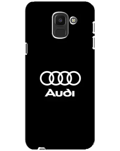 Чехол для Samsung Galaxy J6 2018 (J600F) с картинкой «Классическое лого Audi»