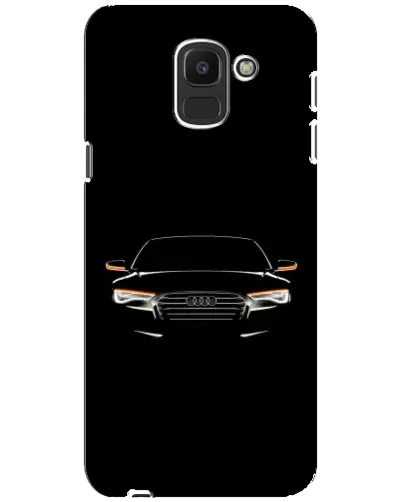 Чехол для Samsung Galaxy J6 2018 (J600F) с картинкой «Audi — ночной контур»